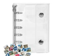 Sticker Binder for Kids - Reusable Sticker Storage Holder Book | Transparent Planner Collecting Scrapbook for School Travel Journaling Adults Home Airplane Classroom Boys