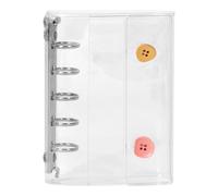 Sticker Binder,Sticker Album Reusable Organizer Binder - Transparent Planner Collecting Scrapbook for School Travel Journaling Adults Home Airplane Classroom Boys