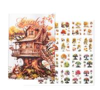 Sticker Book - Aesthetic Planner Sticker Pack for Scrapbooking, Decorative Stationery Stickers | Themed Designs, Daily Organizer, Pages