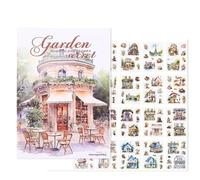 Sticker Book - Aesthetic Planner Sticker Pack for Scrapbooking, Decorative Stationery Stickers | Themed Designs, Daily Organizer, Pages