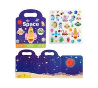 Sticker Book Children's Enlightenment Early Education Baby Gift Kindergarten Puzzle Puzzle Bubble Toys Q5g9 Sticker