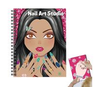 Sticker Book - Fashion Coloring Book | Creative Set School Teens Kindergarten Home Travel Bedroom Boy Girl Adult