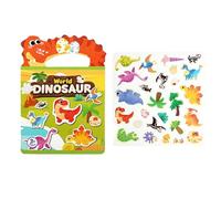 Sticker Book for Kids, Early Education Activity, 1 Set, Children Activity Sticker Book, Cartoon Learning Decals, Early Education Play, for Kindergarten Preschool