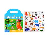 Sticker Book - Learning Activity Kit, Skill Development Pad | Interactive Educational Toy for Preschoolers, Reusable Sticker Collection for Toddleres, Fun Early Childhood Learning Tool