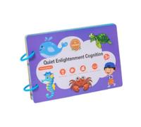 Sticker Book Multipurpose Interactive Toy Brain Teaser for Infants Baby Kids Type 2