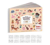 Sticker Book Toddler | 500+ Coloring Pages Activity,Creative Sticker Book for Kids | for Boys Girls Children Airplane Car Birthdays Christmas Holidays Party Trip Classroom