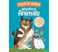 Sticker by Number: Woodland Animals