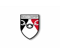 Sticker county shield car vinyl souvenir decal flag caravan crest black country