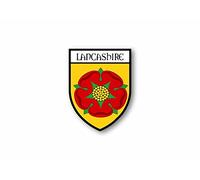 Sticker county shield car vinyl souvenir decal flag caravan crest lancashire