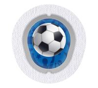 Sticker Cover for the Dexcom G7 Sensor 2X Football - Soccer myDili Diabetic