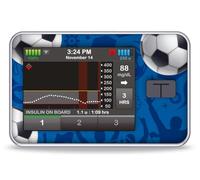 Sticker Cover for the t:Slim X2 Insulin Pump Football - Soccer myDili Diabetic