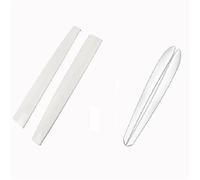 Sticker Cover Kits for Tesla for Model 3 2017-2023 for Model Y 2021-2024 Car Front Interior Dashboard Door Side Trim Cover(White Set)