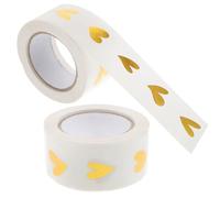 Sticker Decals Roll Adhesive PVC Heart Seal Labels 1000pcs
