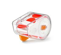 Sticker Dispenser Suitable for roll Stickers, 300 Pieces of 1-inch red dot Stickers, and Circular Color-Coded Labels; Ideal for Offices and Student classrooms.