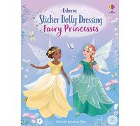 Usborne Sticker Book Sticker Dolly Dressing Fairy Princesses