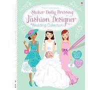 Usborne Sticker Dolly Dressing Fashion Designer Wedding Collection