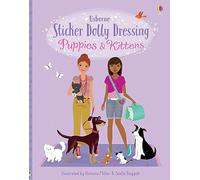 Sticker Dolly Dressing Puppies & Kittens