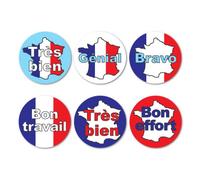 Sticker Factory French Language Reward Stickers 880 x 15mm Stickers