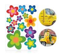 Sticker Flowers, Prilblumen Sticker Bicycle Waterproof Sticker, Sticker Set Flowers Bicycle Sticker Flowers Car Sticker for Bicycle Laptop Car Motorcycle Mobile Phone Notebook (B)
