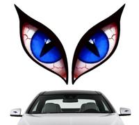 Sticker for Car Scary Eye Design Waterproof Side Mirror Exterior Decor