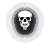 Sticker for Dexcom G7 Sensor 2x Skull myDili Diabetes Accessories Black