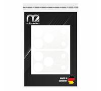 Sticker for iPhone 17 Pro Camera Plateau - Thick Vinyl Skin to Cover Case Cut-Out & Protect Aluminium (iPhone 17 Pro Platform Sticker, Matte White/Rough)