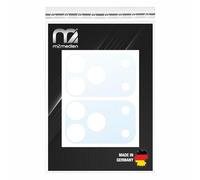 Sticker for iPhone 17 Pro Camera Plateau - Thick Vinyl Skin to Cover Case Cut-Out & Protect Aluminium (iPhone 17 Pro Platform Sticker, Transparent Matt/Rough)
