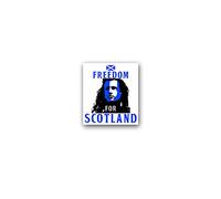 Sticker Freedom from Scotland Scotland William Wallace 6 x 7 cm A3123