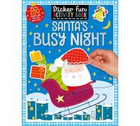 Sticker Fun Colouring Book: Santa'S Busy Night