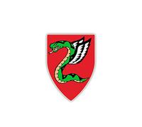 Sticker # Israel Parachute Brigade Flying Snake Battalion Fschjg 7x5 cm One German Army # A992