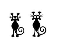Sticker Light Switch Falling Cat Vinyl Decal Kids For Wall Computer Nursery Home Decor Fashion processing