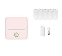 Sticker Maker Machine - Mini Printer Sticker - Portable Thermal Printer for iPhone & Android - Bluetooth Mini Photo & Label Printer - Inkless Colour Mini Thermal Sticker Printer for Phone