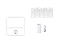 Sticker Maker Machine - Mini Printer Sticker - Portable Thermal Printer for iPhone & Android - Bluetooth Mini Photo & Label Printer - Inkless Colour Mini Thermal Sticker Printer for Phone