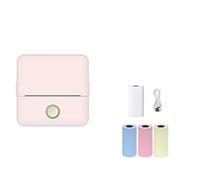 Sticker Maker Machine - Mini Printer Sticker - Portable Thermal Printer for iPhone & Android - Bluetooth Mini Photo & Label Printer - Inkless Colour Mini Thermal Sticker Printer for Phone