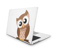 Sticker Master Cute Owl Laptop Laptop Vinyl Sticker Skin Cover 13 14 15 Inch Notebook Decal for MacBook Asus Acer Hp Lenovo Huawei Dell Ms Toshiba 15.6 inch (38x27 cm)