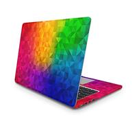 Sticker Master Multicolored Mosaic Laptop Vinyl Sticker Skin Cover 13 14 15 Inch Notebook Decal for MacBook Asus Acer Hp Lenovo Huawei Dell Ms Toshiba 17 inch (39x27 cm)