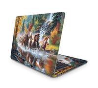 Sticker Master Running Horse Laptop Vinyl Sticker Skin Cover 13 14 15 Inch Notebook Decal for MacBook Asus Acer Hp Lenovo Huawei Dell Ms Toshiba 15.6 inch (38x27 cm)