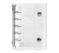 Sticker Organizer, Sticker Album Organizers Book, Transparent Planner with 10 Inch Size, Scrapbook Binder for Journaling, Travels, School, Classroom, Home, Men, Women, Teens, Clear