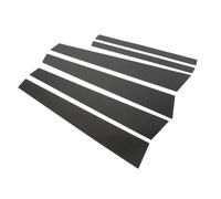 Sticker Pillar Posts Door Compatible With 5 E60 2004 2005 2006 2007 2008 2009 2010 6pcs Window B-Pillars Protective Trim Moulding Cover Exterior Styling