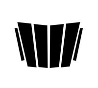 Sticker Pillar Posts Door Compatible With Benz GLA Class X156 2013 2014 2015-2020 Glossy Black Window Door Column Deal B C Pillar Post Cover Trim Exterior Sticker