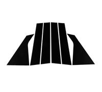 Sticker Pillar Posts Door Compatible With Chevrolet For Impala 2014 2015 2016 2017 2018 2019 2020 6Pcs Gloss Black Pillar Posts Window Cover Molding Door Trim Decor