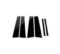 Sticker Pillar Posts Door Compatible With Chevrolet For Malibu 2013 2014 2015 6Pcs Car Pillar Posts Door Window Center Middle Trim Cover Stickers Exterior Parts