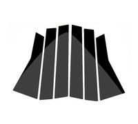 Sticker Pillar Posts Door Compatible With Civic 2016 2017 2018 2019 2020 2021 Sedan 6Pcs Car Pillar Posts Window Door Column B C Molding Cover Trims Stickers