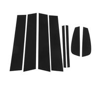 Sticker Pillar Posts Door Compatible with Holden for Cruze 2013 2014 2015 8Pcs Car Window Middle Pillar Posts Trim B C Column Cover Exterior Sticker Decal