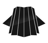 Sticker Pillar Posts Door Compatible With Hyundai For Tucson TL 2016 2017 2018 2019 2020 2021 Car Black Pillar Post Window Door Cover Trim Decoration Stickers