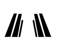 Sticker Pillar Posts Door Compatible With Jaguar XE X760 2016 2017 2018 2019 2020 2021 2022 2023 Car Door Pillar Posts Window Middle Trim Cover BC Column Stickers