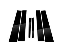 Sticker Pillar Posts Door Compatible With Kia For Cerato K3 For Forte 2014 2015 2016 2017 2018 Car Glossy Piano Black Pillar Posts Door Trim Cover Auto Exterior