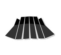 Sticker Pillar Posts Door Compatible With KIA For Optima K5 2016 2017 2018 2019 6PCS Glossy Black Pillar Posts Door Window Trim BC Column Exterior Sticker