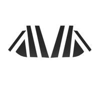 Sticker Pillar Posts Door Compatible With Kia For Sonet 2021 2022 2023 2024 Gloss Black Car B C Pillar Cover Window Pillar Auto Exterior Decorative Sticker