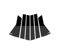 Sticker Pillar Posts Door Compatible With Nissan For Qashqai For J10 2008 2009 2010 2011 2012 2013 6Pcs Car Middle Column Window Trim B C Pillar Strip Sticker